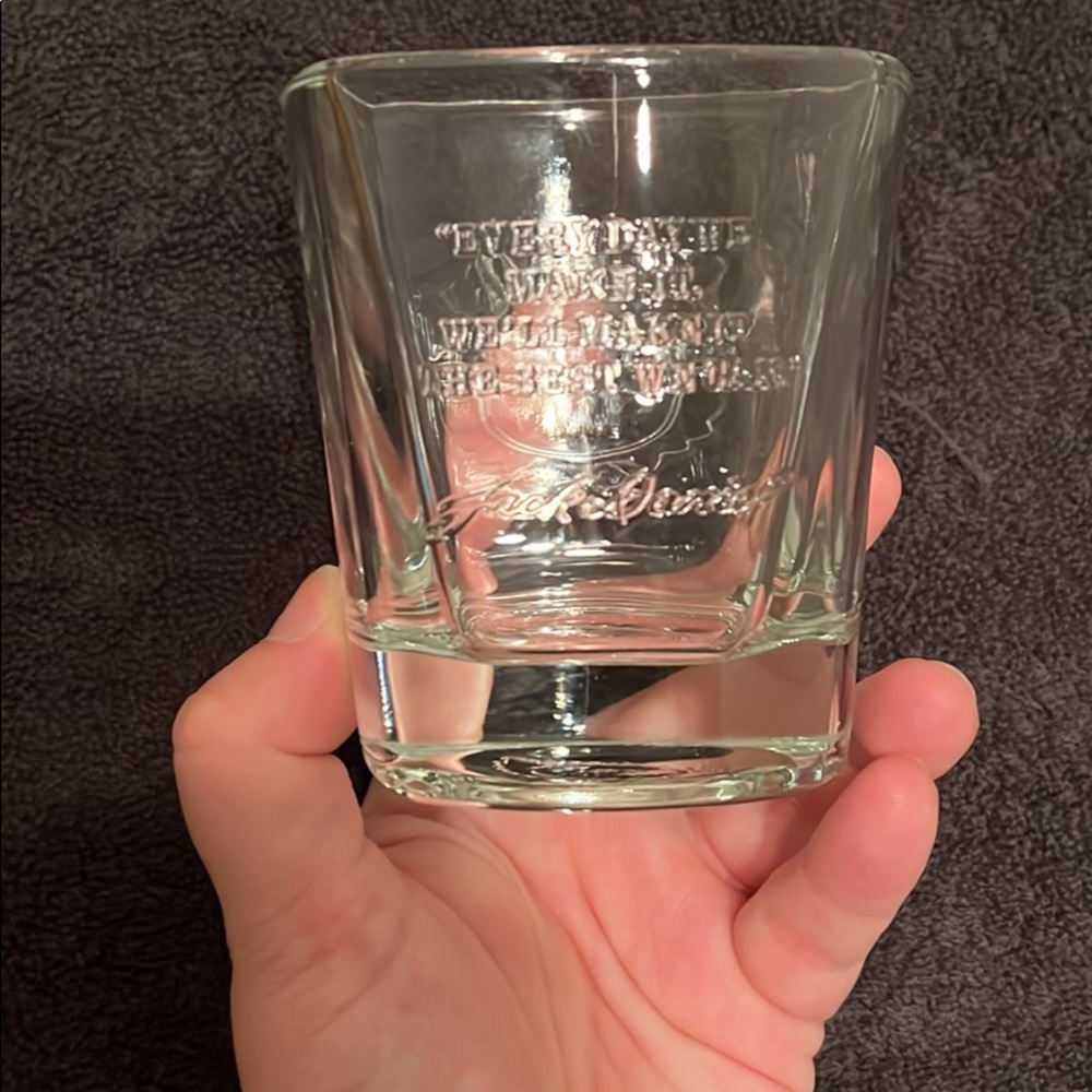Jack Daniel’s rock glasses